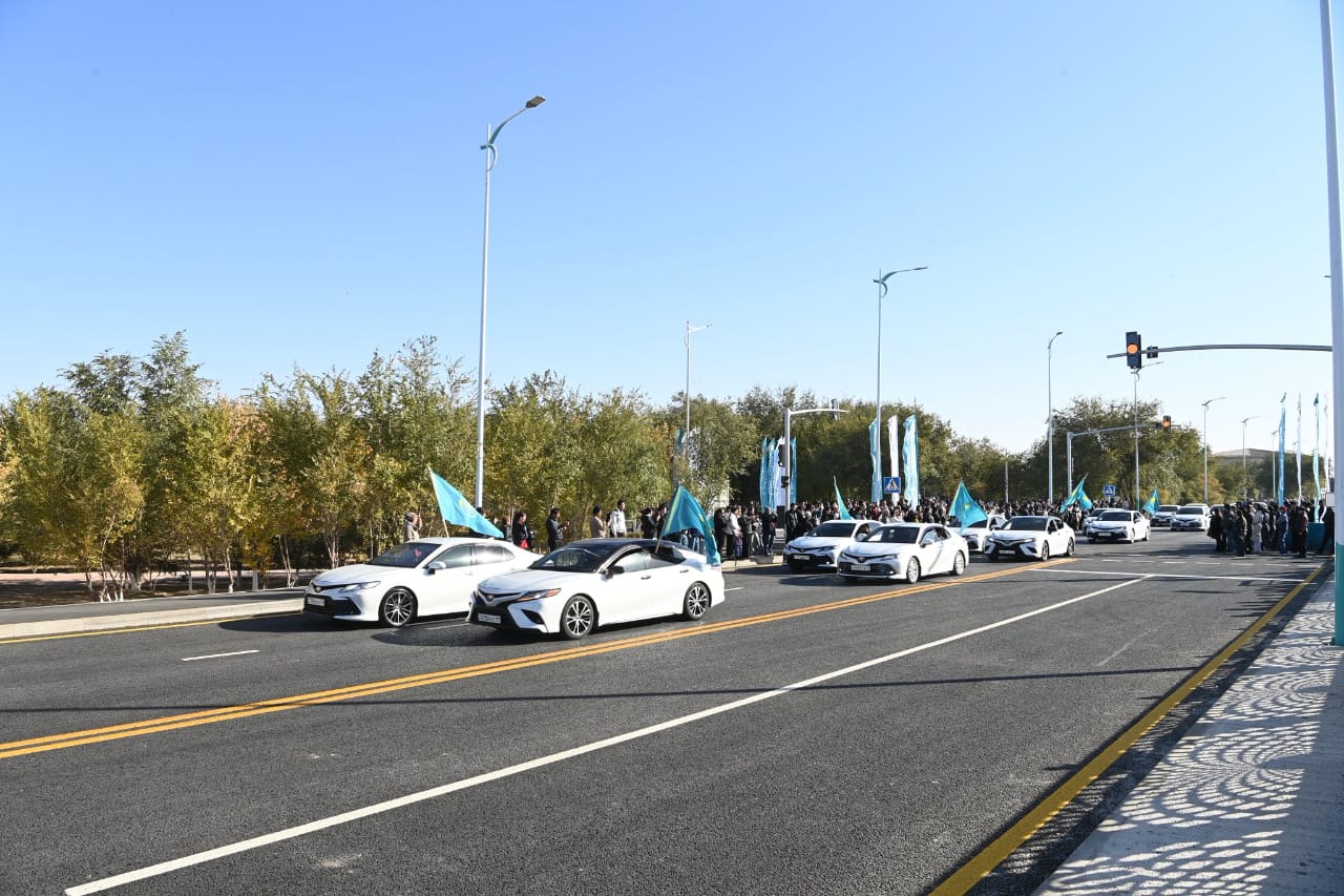 Qyzylordada Táýelsizdikke 25 jyl dańǵylynyń jalǵasy paıdalanýǵa berildi 