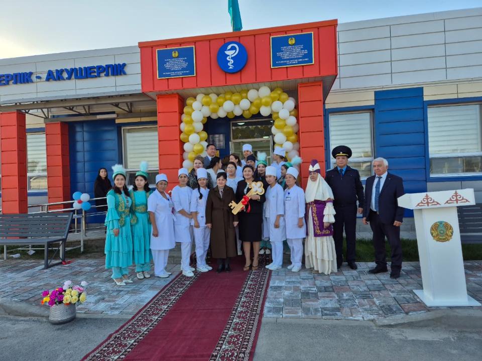 Qaıtarylǵan aktıvter esebinen salynǵan medısınalyq nysan paıdalanýǵa berildi