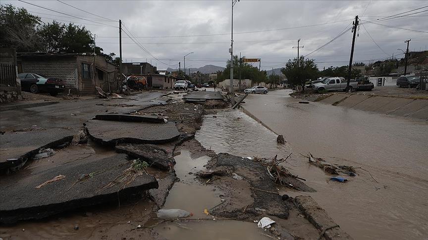 Meksıkada sý tasqyny saldarynan 64 adam qaza tapty