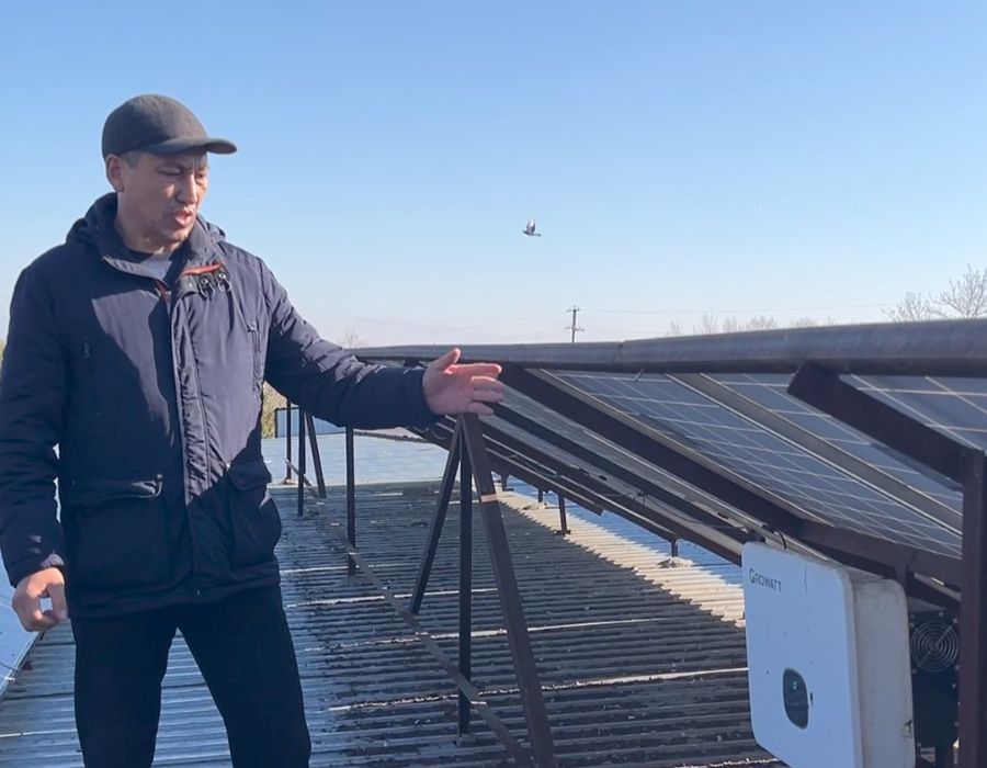 Shyǵysta jylý júıesine kún energııasy tehnologııalary engizilip jatyr