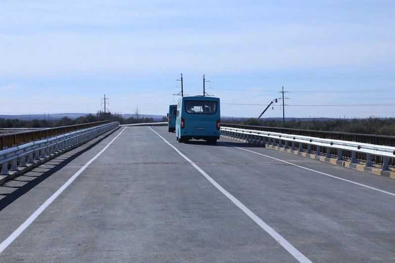 Qaraǵandy oblysynda jańa kópir paıdalanýǵa berildi