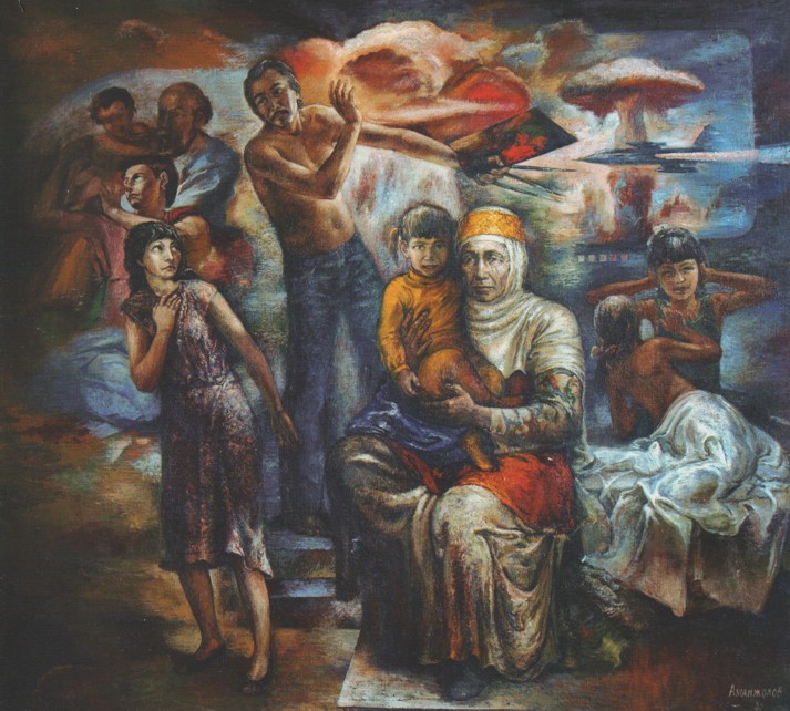 Ýaqytpen úndesken polotno