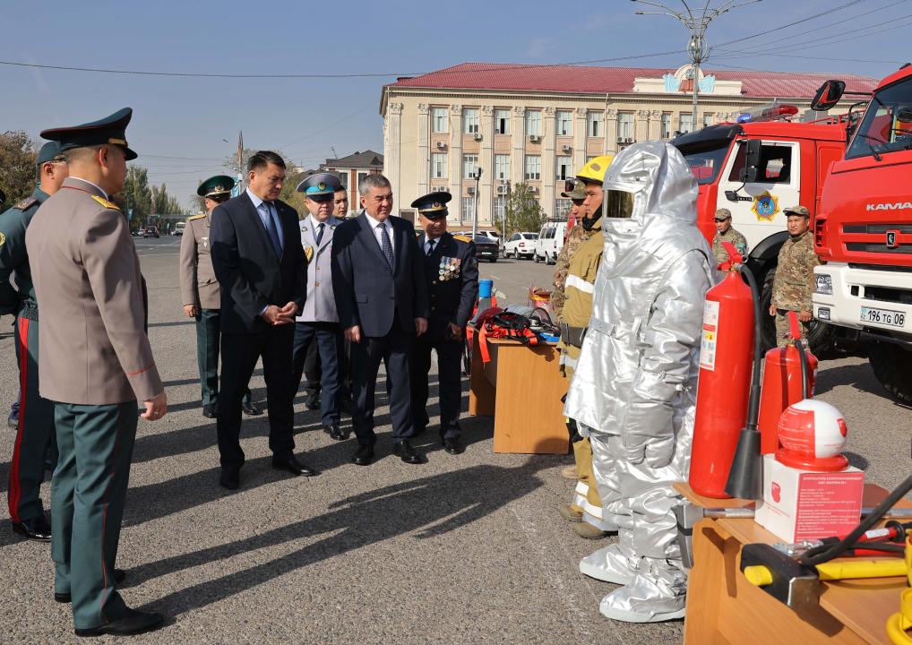 Qutqarýshylarǵa qurmet kórsetildi