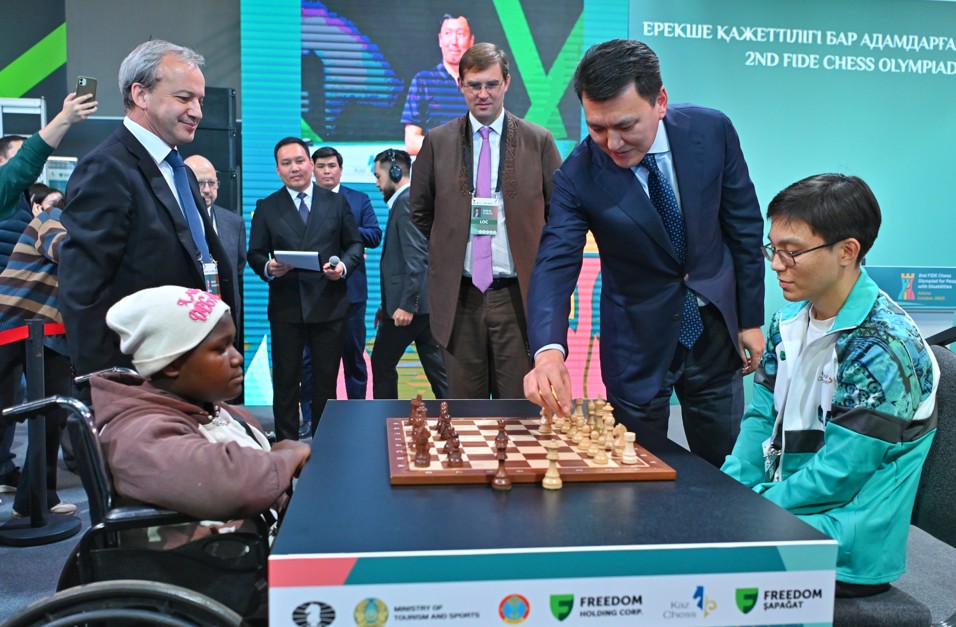 Shahmat olımpıadasy bastaldy