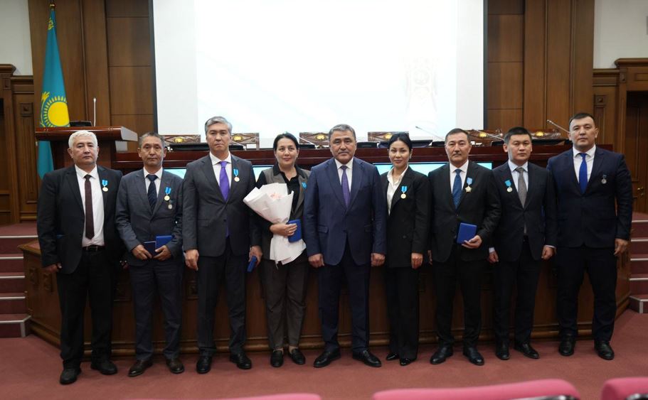 Sý salasynyń 266 mamany marapattaldy