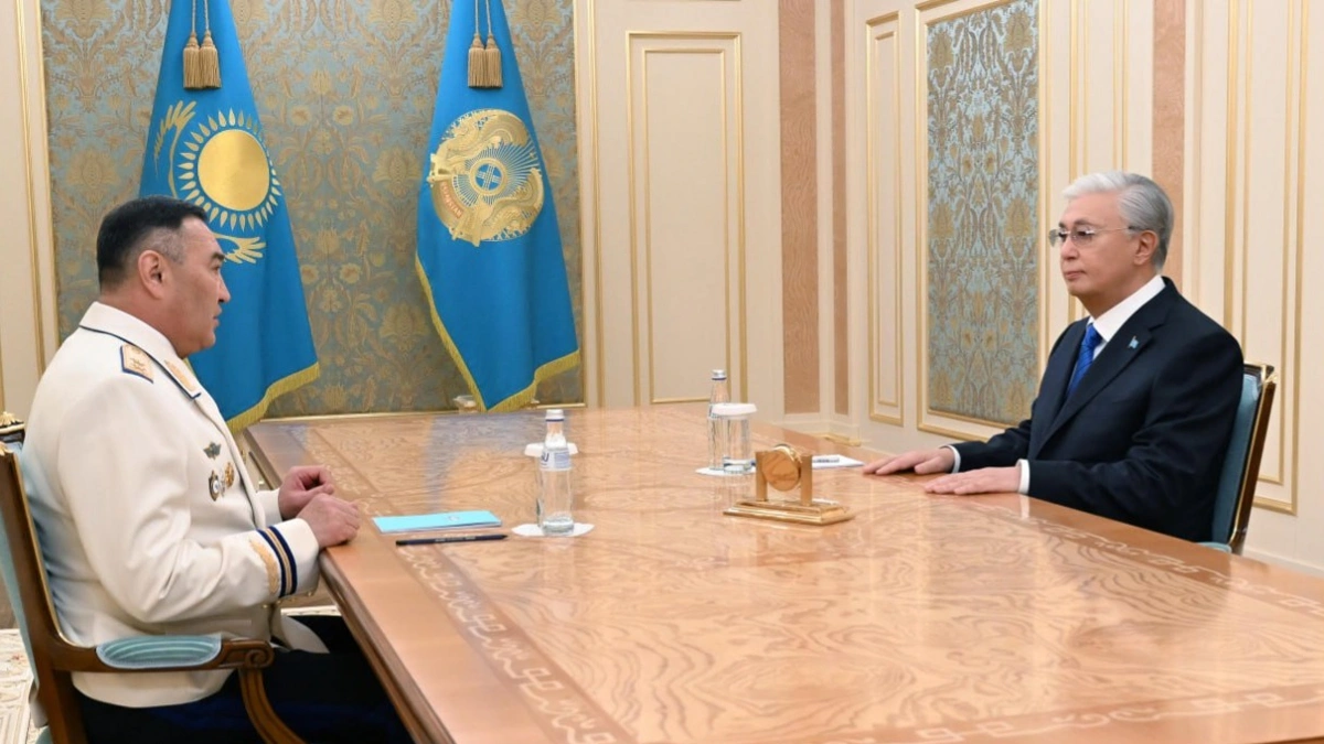 Memleket basshysy UQK tóraǵasy Ermek Saǵymbaevty qabyldady