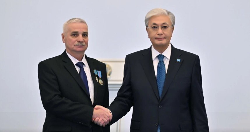 Sergeı ChERNOBAI Qazaqstannyń Eńbek Eri