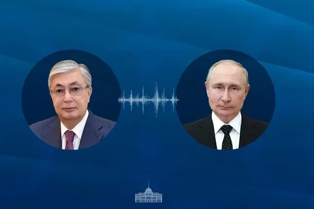 Qasym-Jomart Toqaev Reseı Prezıdenti Vladımır Pýtınmen telefon arqyly sóılesti