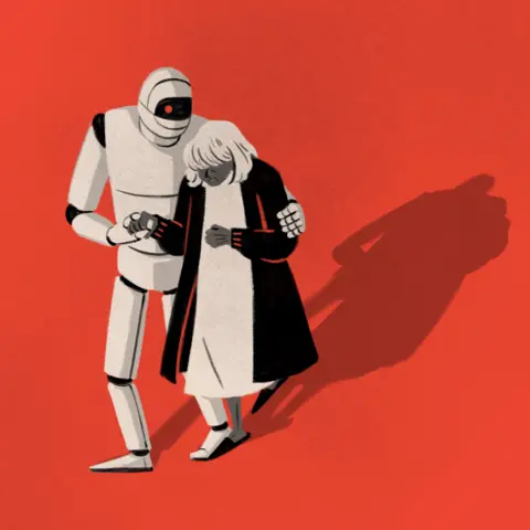 Qarttardy kútetin robot