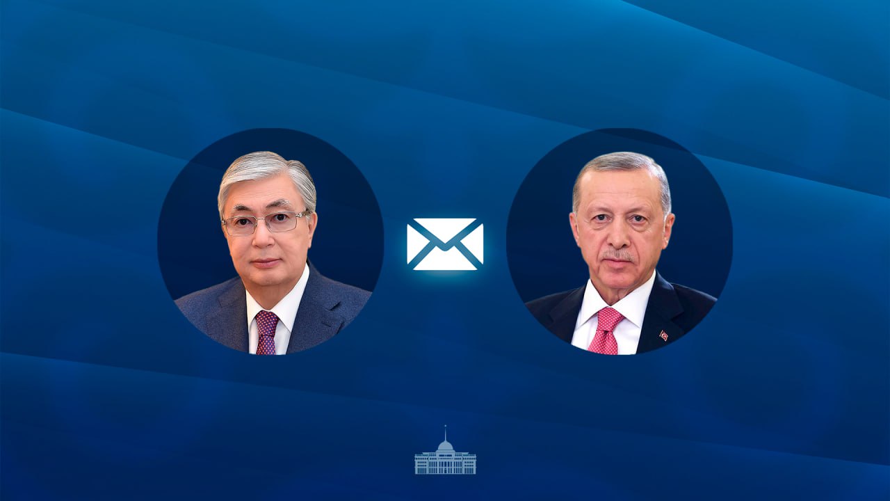 Memleket basshysy Túrkııa Prezıdentine quttyqtaý jedelhatyn joldady