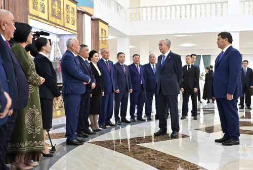 Memleket basshysy Qyzylorda oblysynyń jurtshylyǵymen kezdesti