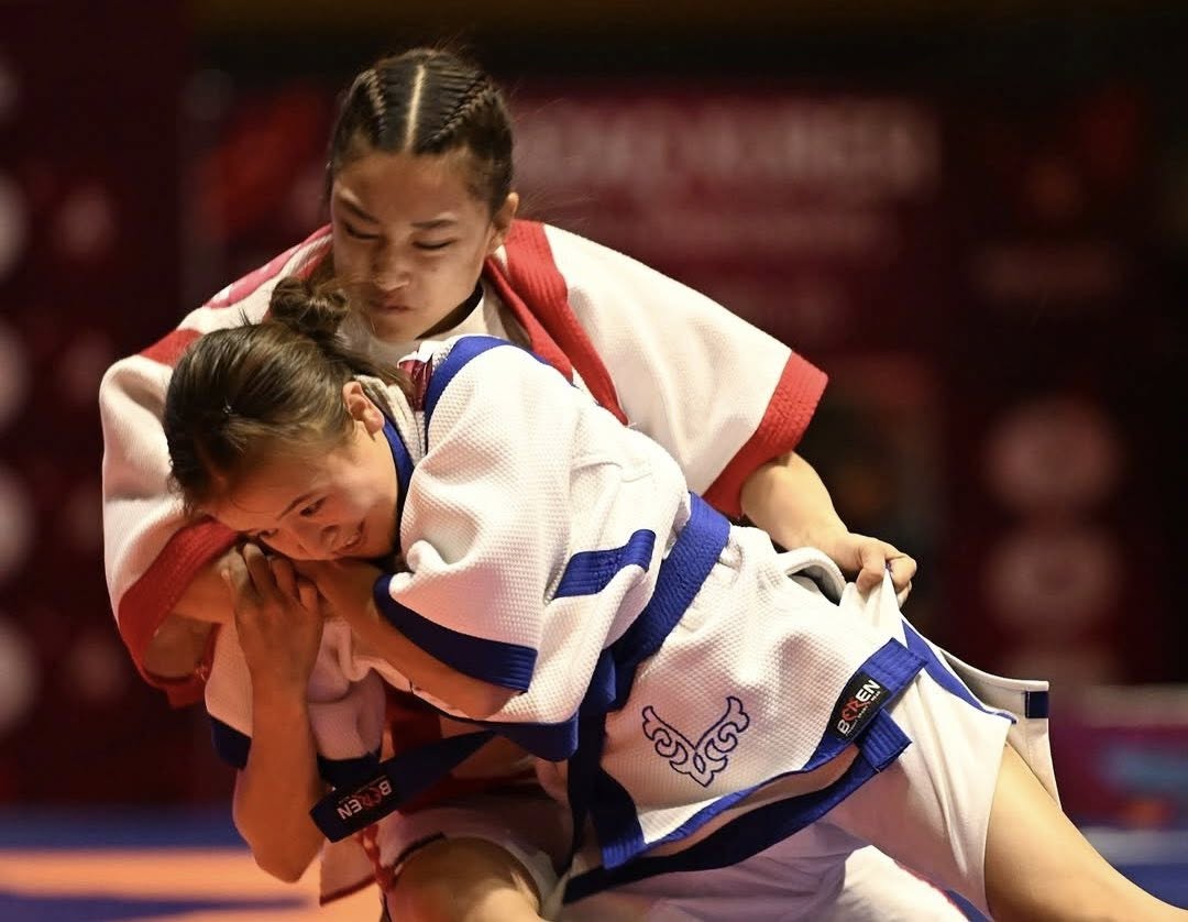 Túrkistanda qazaq kúresinen Azııa chempıonaty ótýde