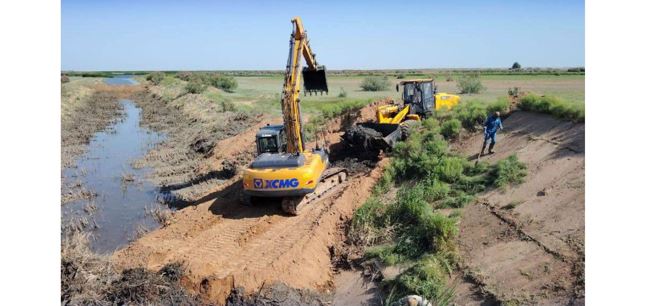 BQO-da 100 km-den astam ırrıgasııalyq kanal tazartylǵan