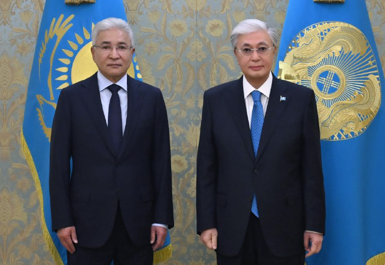 Memleket basshysy Imanǵalı Tasmaǵambetovpen kezdesti