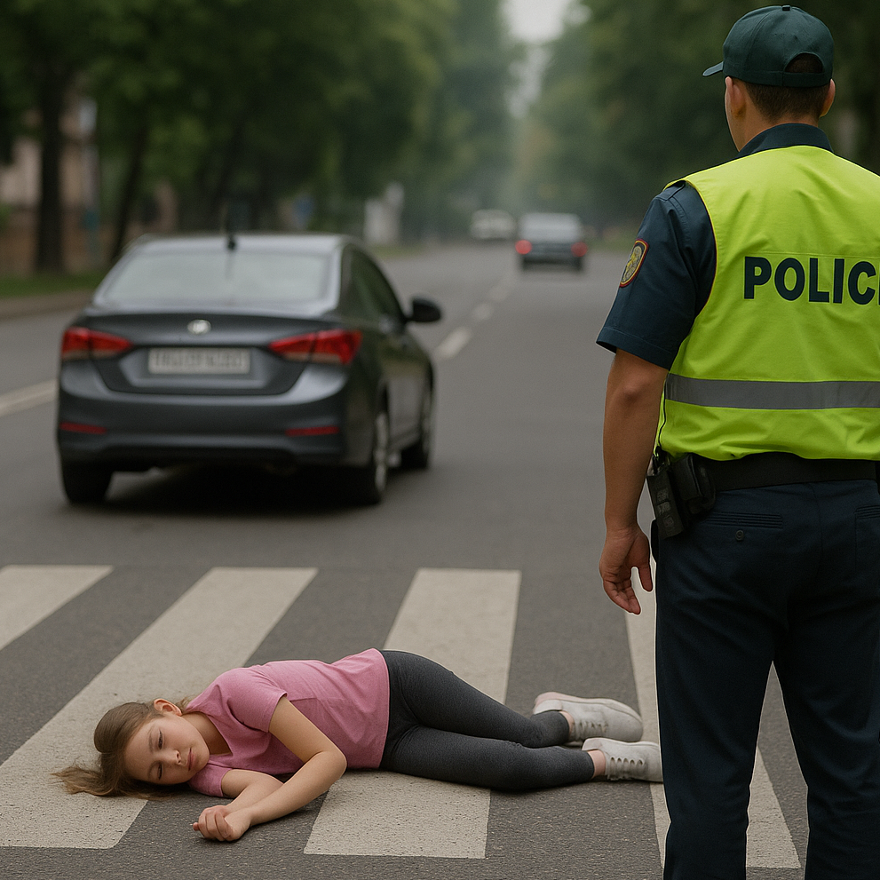 Júrgizýshi 12 jastaǵy qyzdy qaǵyp, ózi qashyp ketken