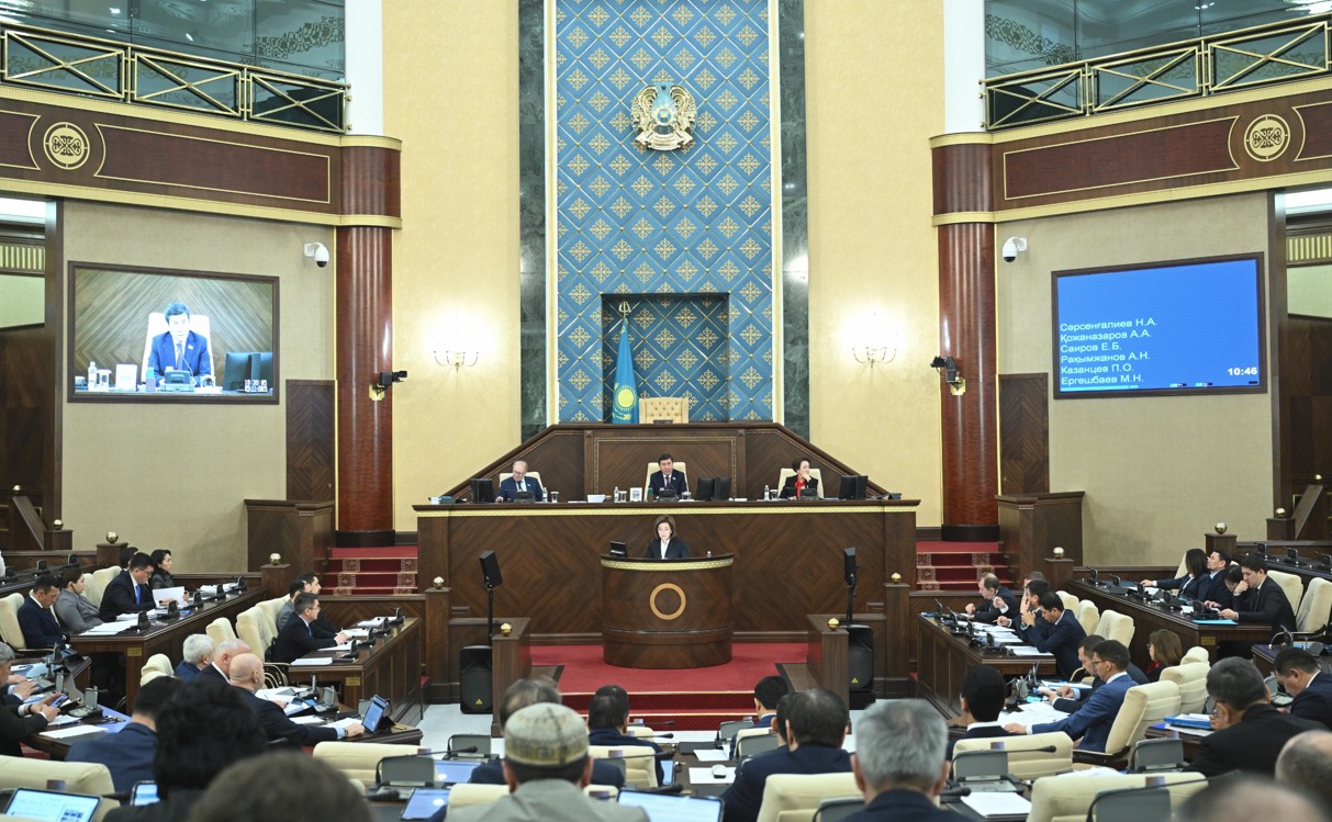 Májilis bank qyzmeti týraly zań jobasyn maquldady