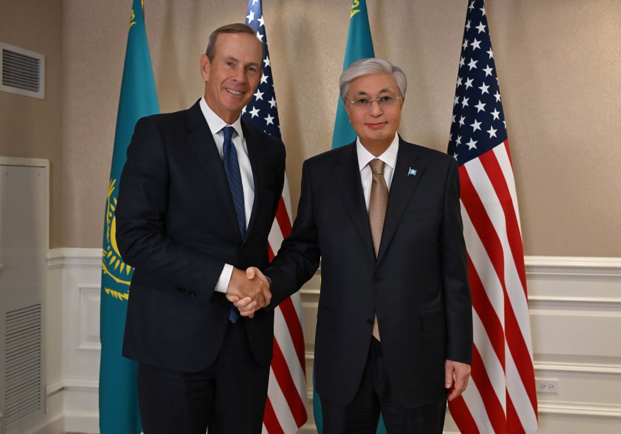 Memleket basshysy Chevron korporasııasy dırektorlar keńesiniń tóraǵasy Maıkl Ýırtti qabyldady