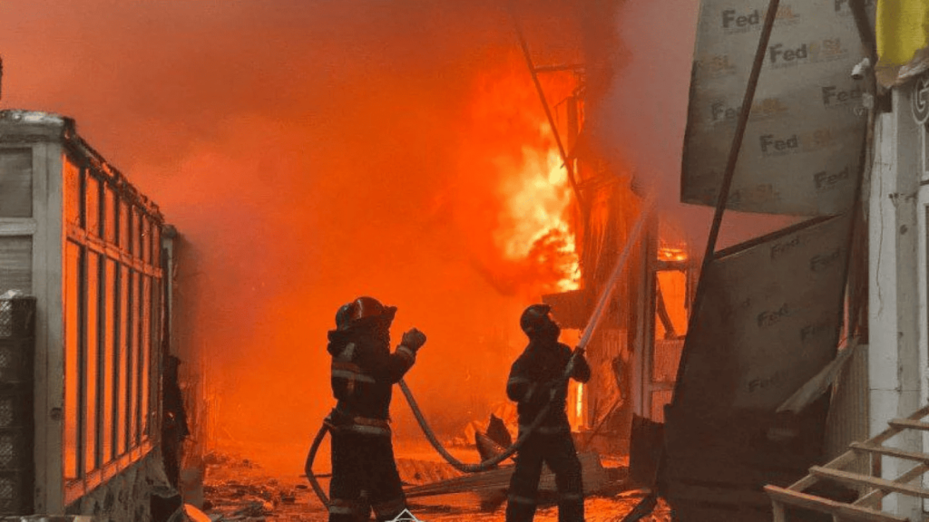 Astanada bazar órtke orandy