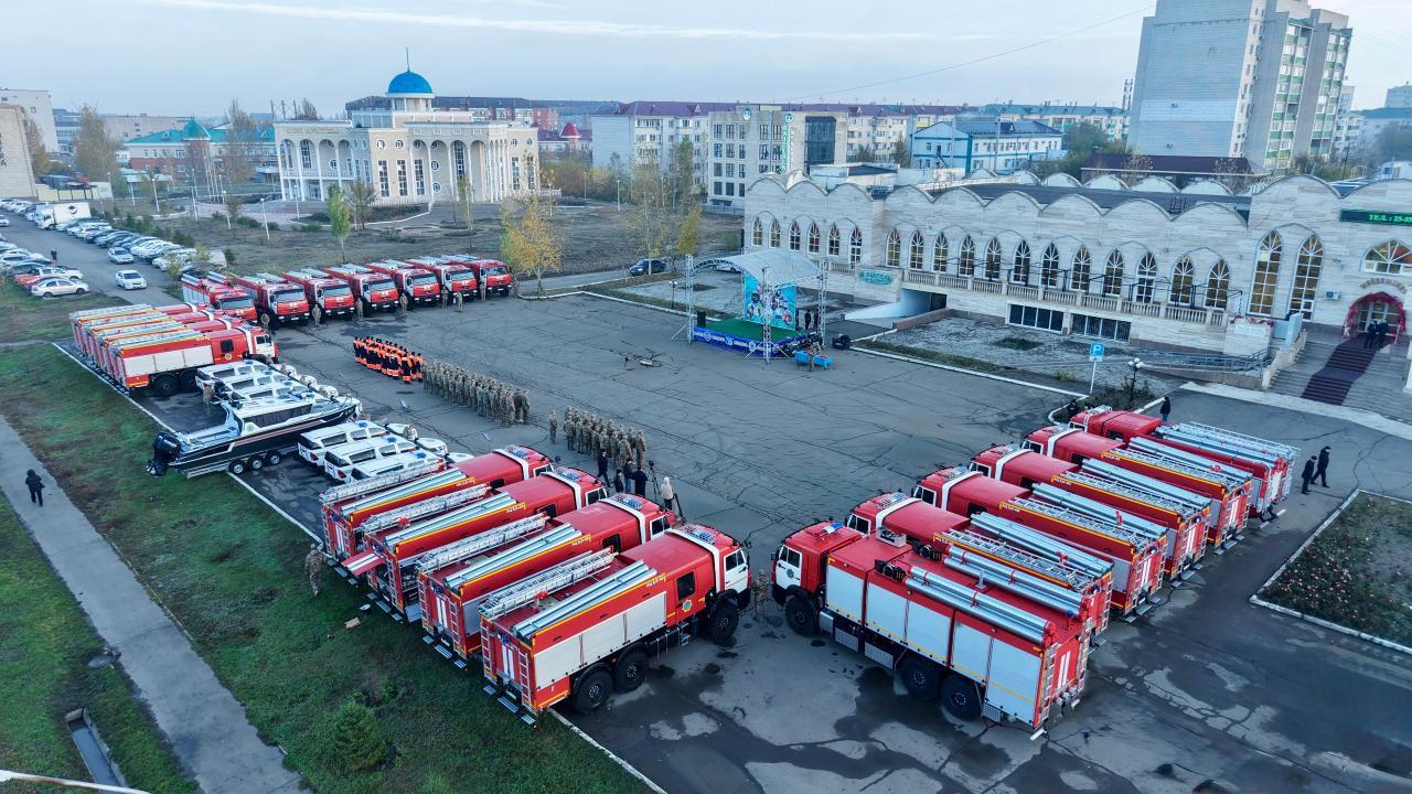 Tótenshe qyzmetke 30 tehnıka berildi