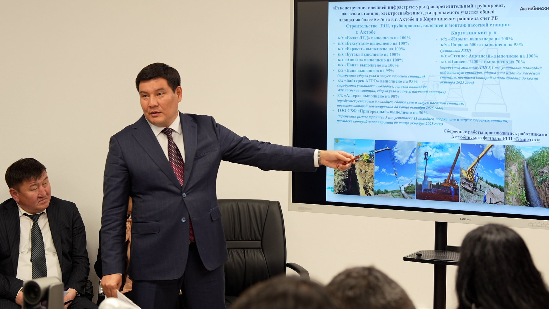 Qarǵaly sý qoımasyna kúrdeli jóndeý júrgiziledi