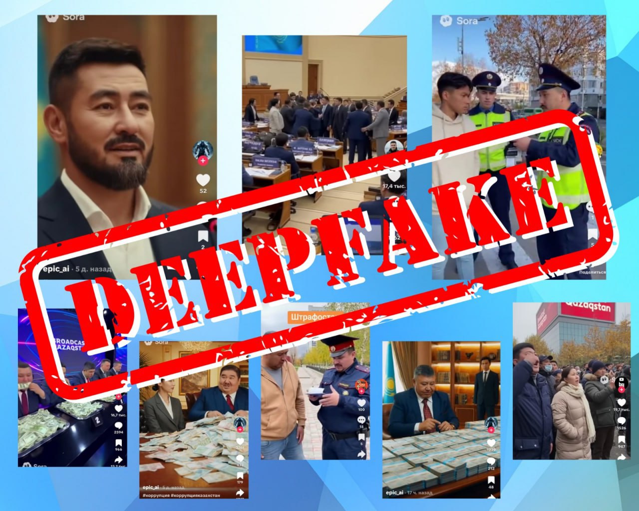 Jalǵan aqparat jarǵa jyǵady