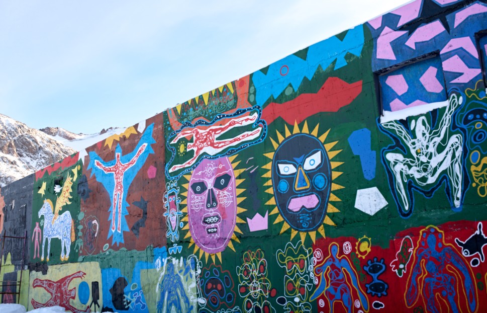 Shymbulaqtaǵy rámizdi mural