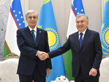 Memleketter basshylary «Tashkent-Hýmo» áýejaıynda áńgimelesti