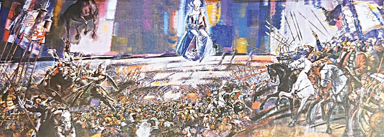 Urys dalasynyń aspany...