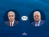 Memleket basshysy Palestına Prezıdentine quttyqtaý jedelhatyn joldady