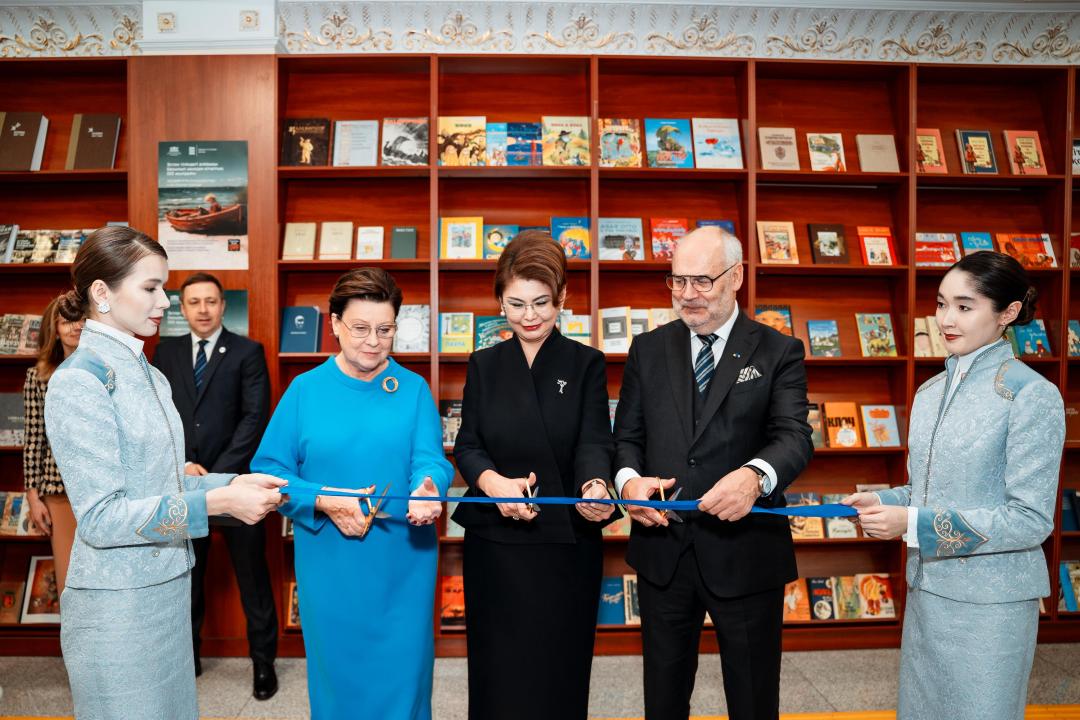 Ulttyq akademııalyq kitaphanada eston ádebıeti buryshy ashyldy