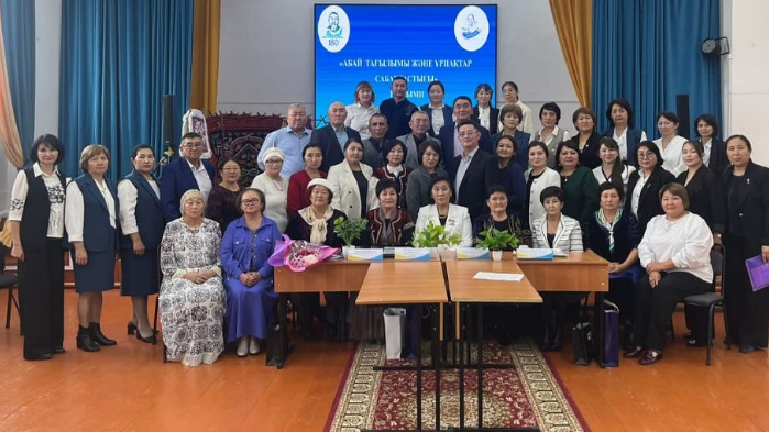 Zaısanda Abaıdyń shóberesiniń 100 jyldyǵy atap ótildi