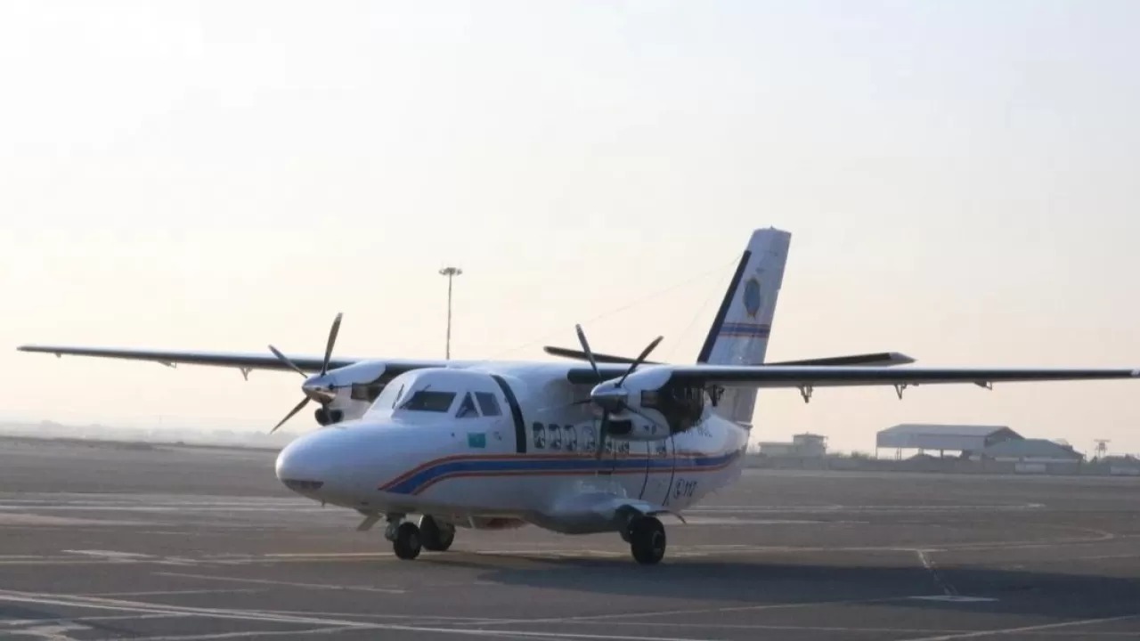 TJM avıasııalyq parki kez kelgen aýmaqqa qona alatyn ushaqpen tolyqty