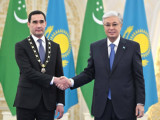 Q.Toqaev Túrikmenstan Prezıdentin «Altyn Qyran» ordenimen marapattady