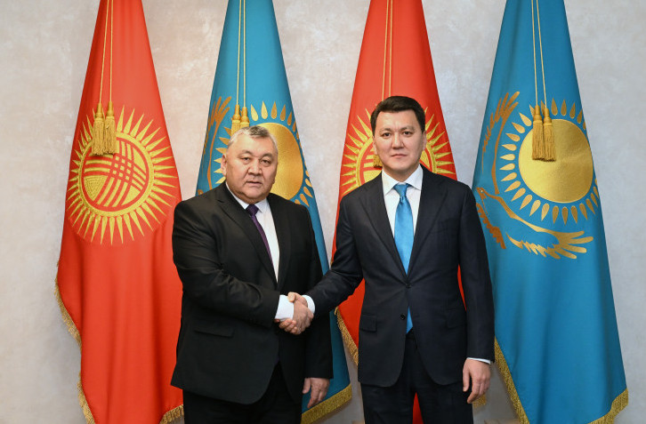 Erlan Qarın qyrǵyzdyń memlekettik hatshysymen kezdesti