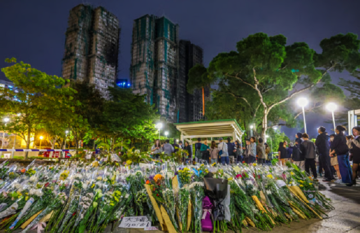 Gonkongtegi órtten qaza bolǵandar sany 159-ǵa jetti