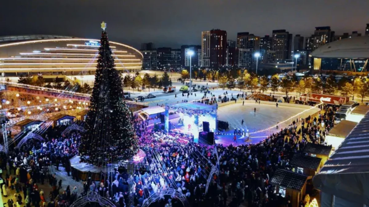 Astanada jańa jyldyq bezendirýge qansha  qarjy jumsalady?