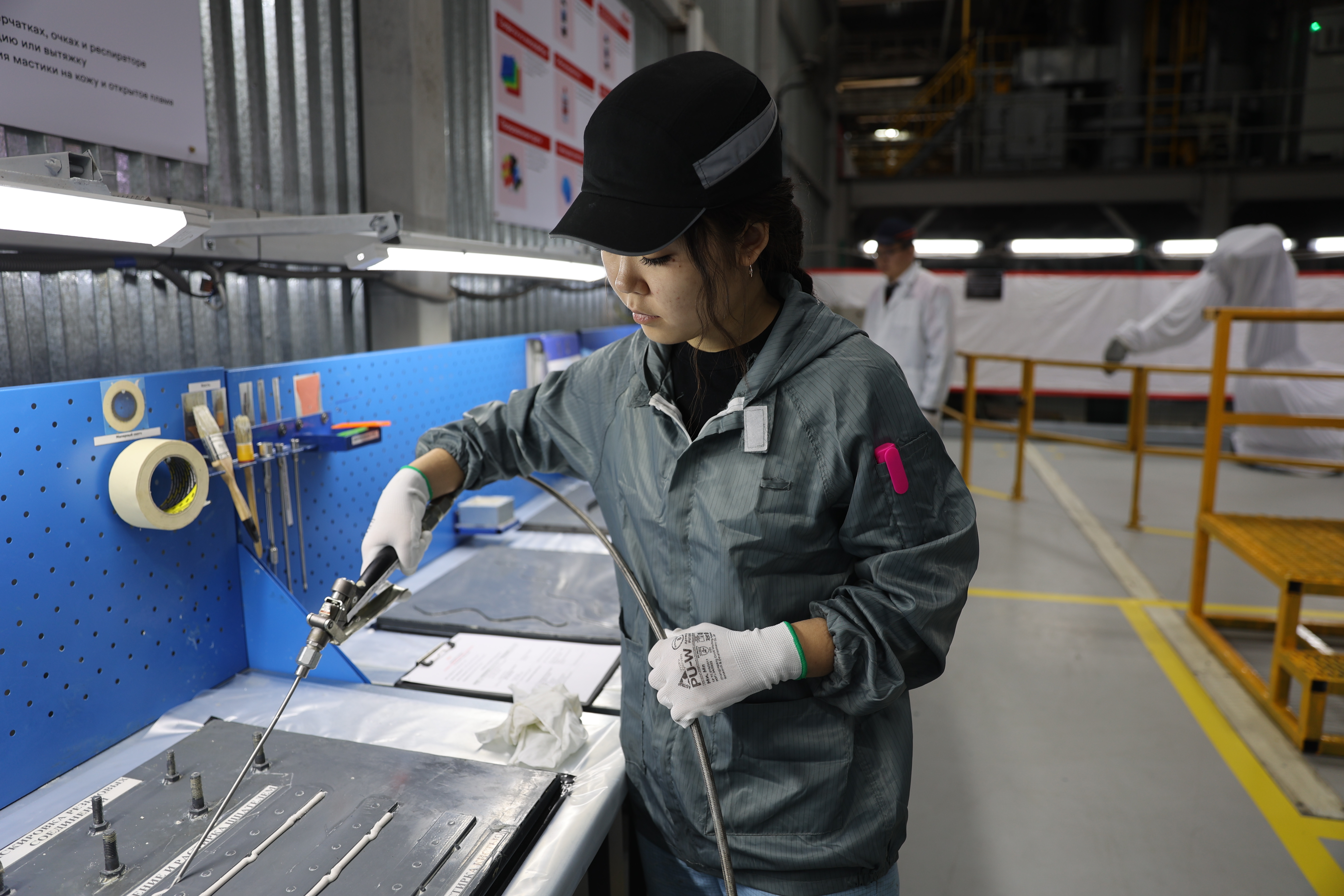 Qostanaıdaǵy «Allıýr» zaýytynda jas mamandarǵa arnalǵan oqý-jattyǵý ortalyǵy ashyldy