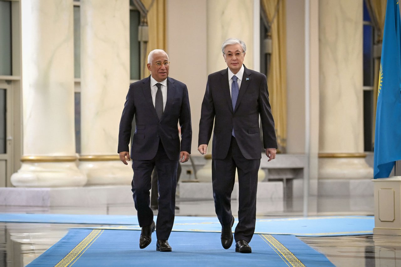 Memleket basshysy Eýropalyq Keńes Prezıdenti Antonıý Koshtamen kelissóz júrgizdi