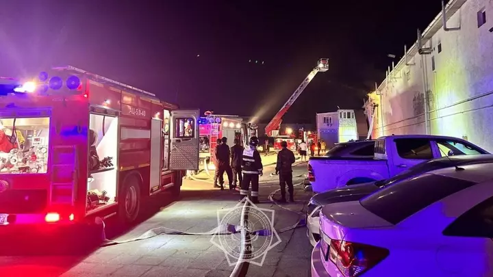 Almatydaǵy órt: ondaǵan adam evakýasııalandy