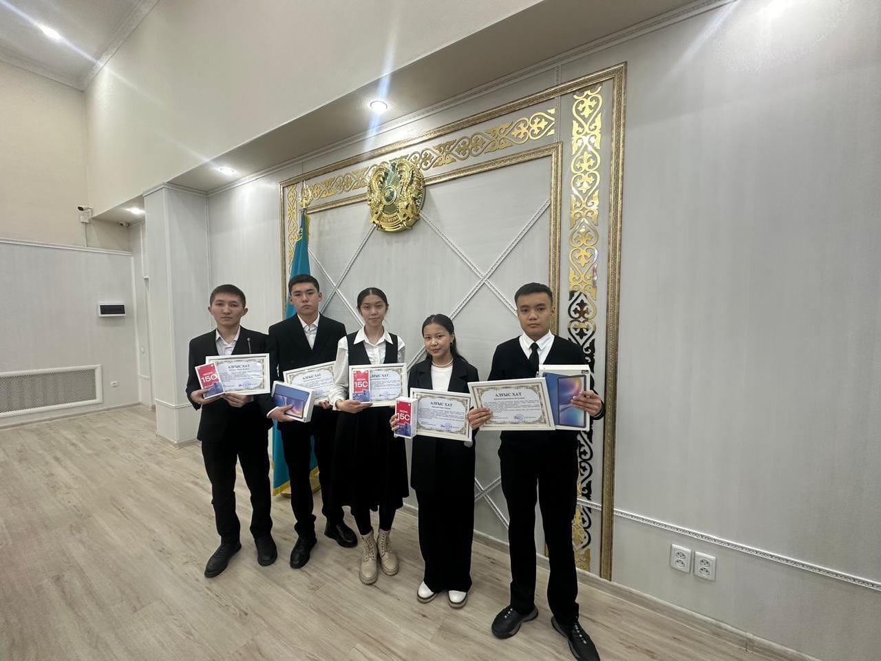 Respýblıkalyq olımpıada jeńimpazdary marapattaldy