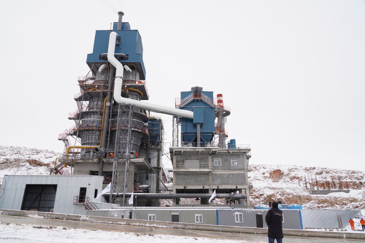 Túrkistan oblysynda ák shyǵaratyn zaýyt iske qosyldy