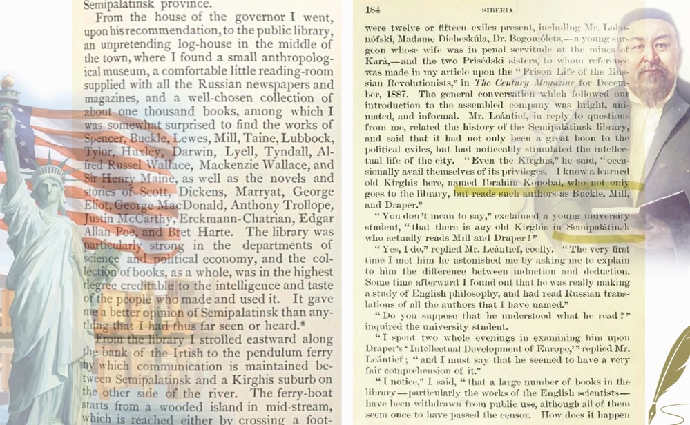 Qazaq oıshyly Amerıkaǵa qalaı tanyldy?