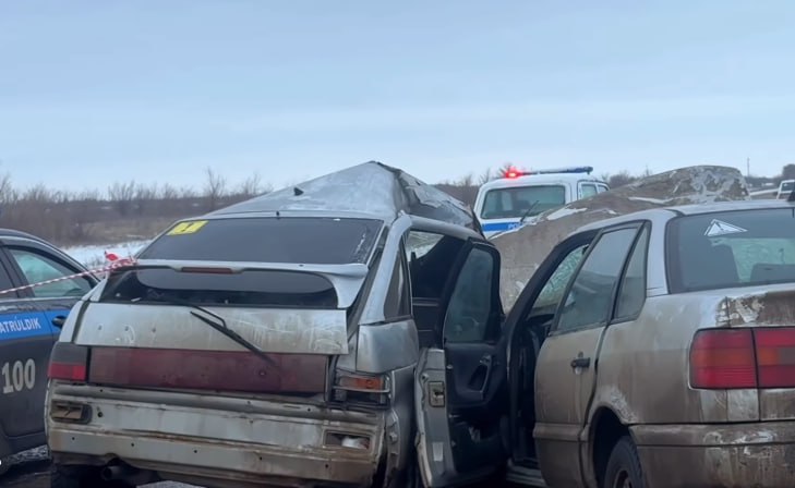 Samara – Shymkent tasjolyndaǵy apattan eki adam qaza tapty