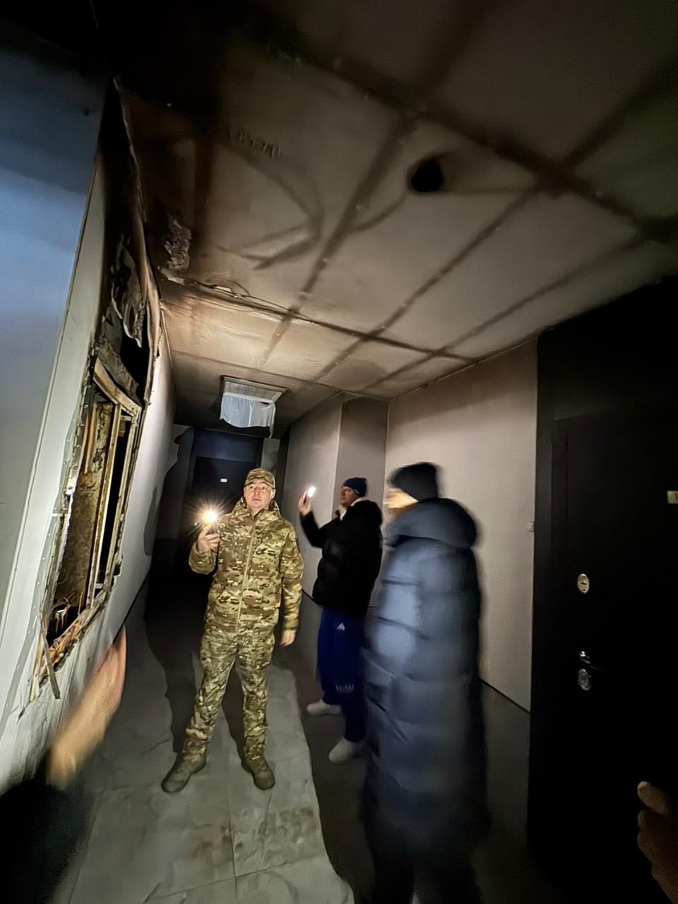 Qostanaıda órt saldarynan 40 otbasy jaryqsyz qaldy