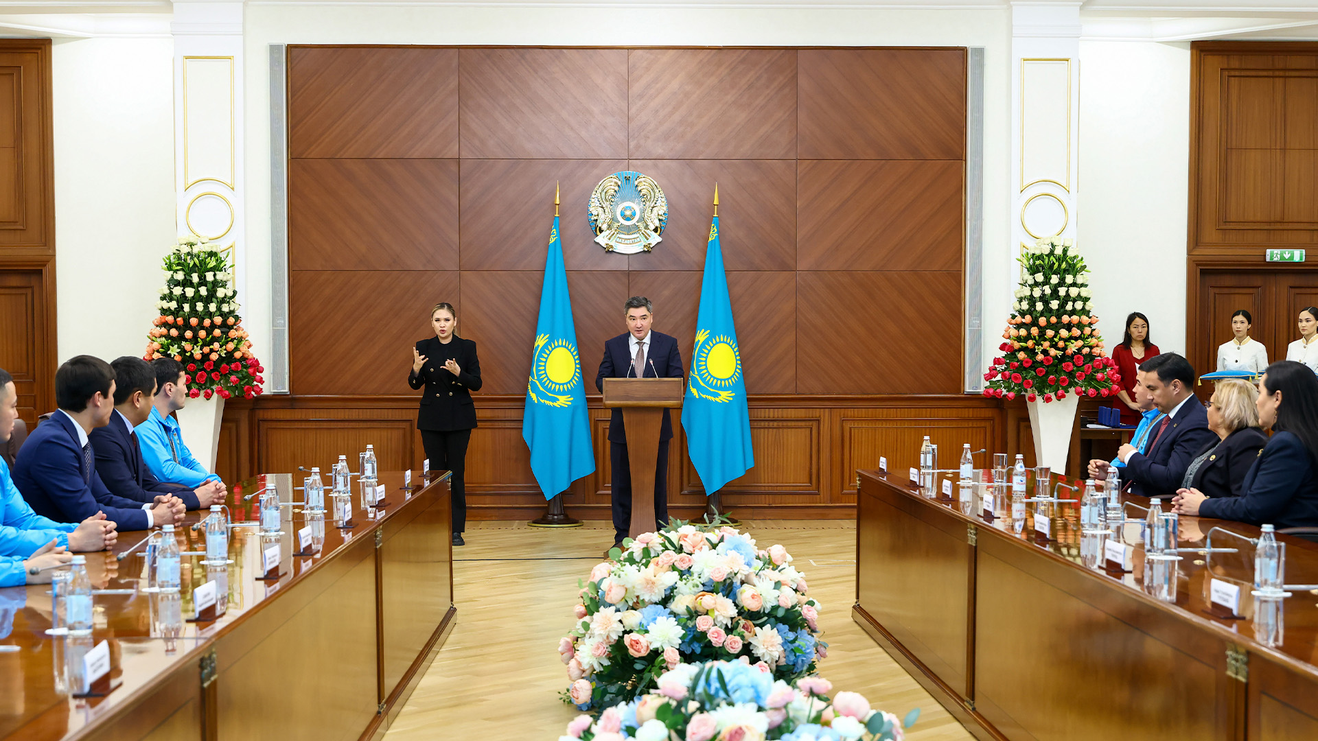 Sýrdlımpıada júldegerleri marapattaldy