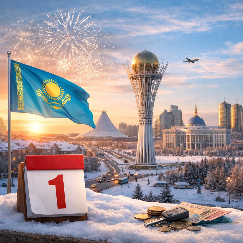 1 qańtardan bastap elimizde ne ózgeredi?