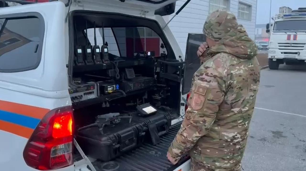 Qazaqstan TMD-da alǵashqy: Qutqarýshylardyń biryńǵaı vedomstvoaralyq radıojelisi iske qosyldy