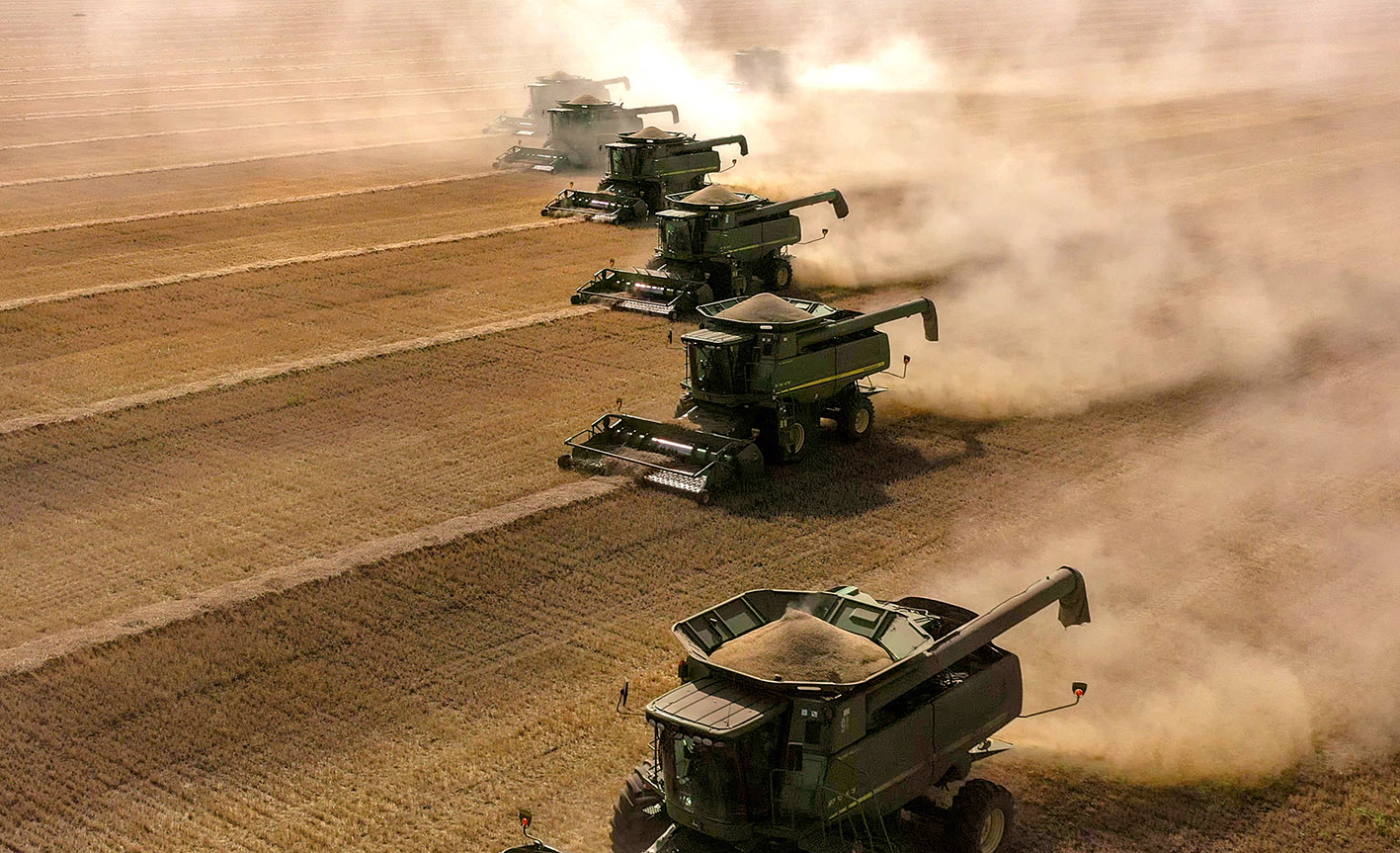 Bitik shyqqan egin – eseli eńbektiń nátıjesi