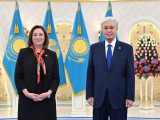 AQSh elshisi: Qazaqstan Prezıdentine senim gramotasyn tapsyrǵanyma óte qýanyshtymyn