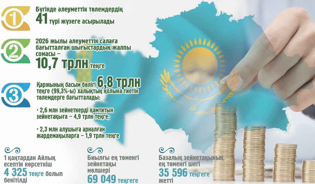 Áleýmettik qamsyzdandyrý: maqsat pen meje